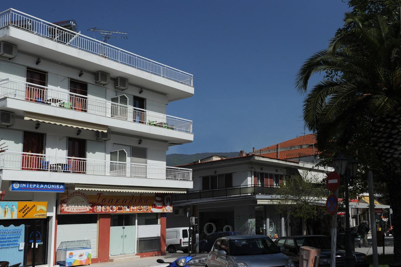 Stamatia Apartments Asproválta Eksteriør billede